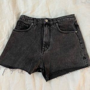 Black Zara Jean Shorts